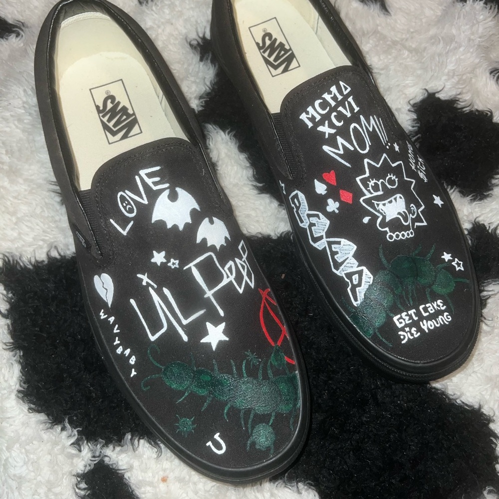 Custom Lil Peep Vans